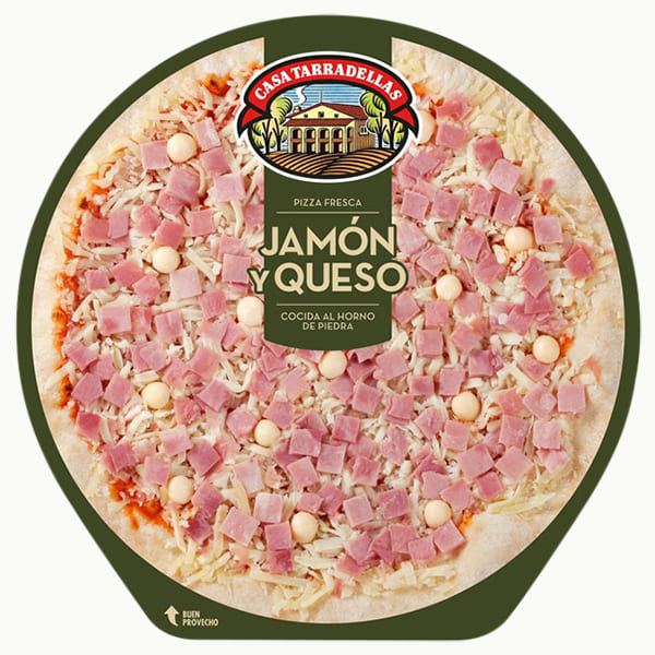 Ham & Cheese Pizza