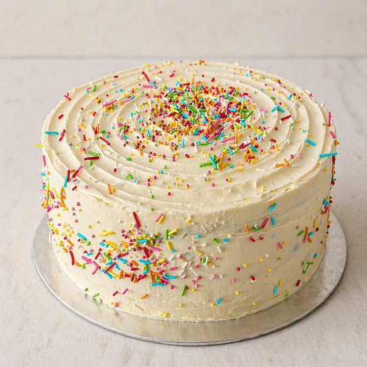 Velvet Strawberry Cream Cake