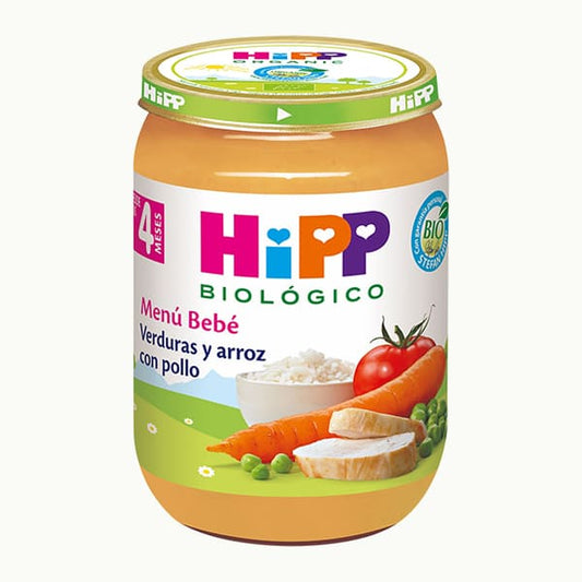 Vegetables, Rice & Chicken Jar