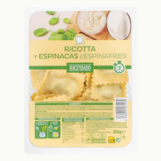 Ricotta & Spinach Ravioli (250g)